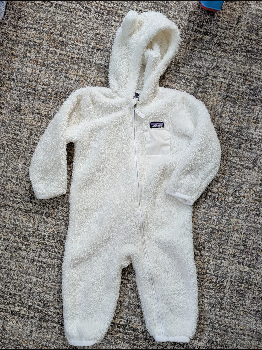Patagonia Infant Furry Friends Bear Fleece Bunting 2T